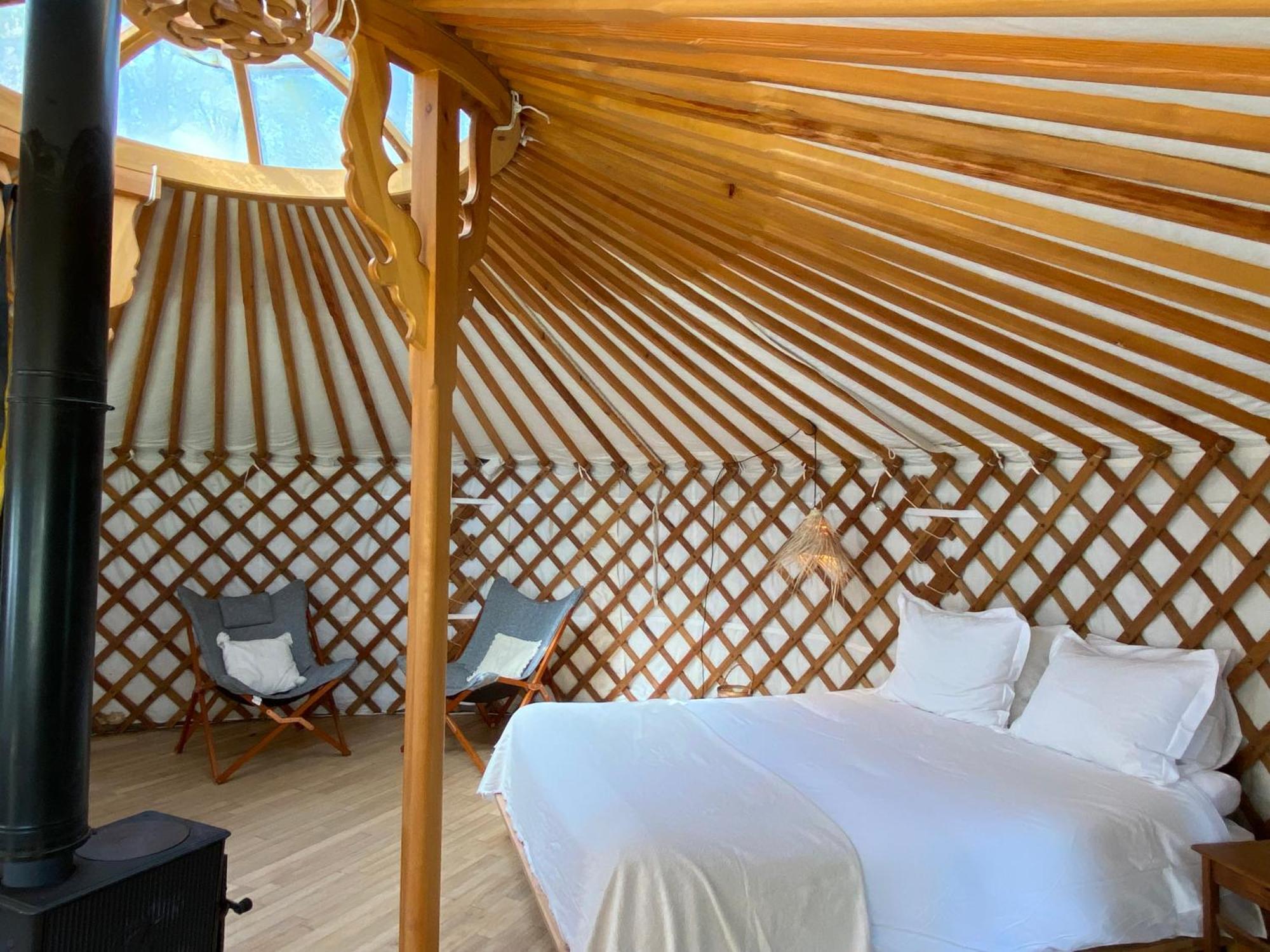 Ons Yurt Huisje In Het Bos Hollandsche Rading Ngoại thất bức ảnh